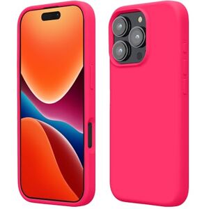 kwmobile Carcasa Compatible con Apple iPhone 16 Pro Funda Case TPU y Silicona antigolpes Apto Carga inalámbrica Rosa neón kwmobile Carcasa Compatible con Apple iPhone 16 Pro Funda Case TPU y Silicona antigolpes Apto Carga inalámbrica Rosa neón
