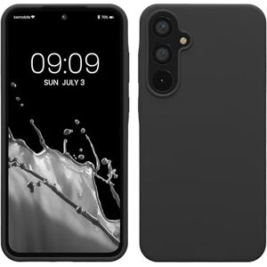 kwmobile Carcasa Compatible con Samsung Galaxy A55 5G Funda Case TPU y Silicona antigolpes Apto Carga inalámbrica Gris Oscuro kwmobile Carcasa Compatible con Samsung Galaxy A55 5G Funda Case TPU y Silicona antigolpes Apto Carga inalámbrica Gris Oscuro