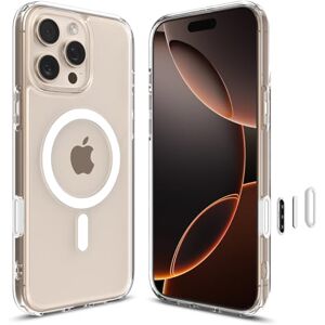 Spigen Funda iPhone 16 Pro MAX, Ultra Hybrid T MagFit, diseñada para Apple iPhone 16 Pro MAX, Compatible con MagSafe Blanca Spigen Funda iPhone 16 Pro MAX, Ultra Hybrid T MagFit, diseñada para Apple iPhone 16 Pro MAX, Compatible con MagSafe Blanca