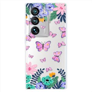 INSTACASE Funda Compatible con Zte Axon 40 Ultra 5G Carcasa Uso Rudo Mariposas Rosas y Flores, Protector Compatible con Zte Axon 40 Ultra 5G para Mujer, Case Mariposa Antigolpes TPU INSTACASE Funda Compatible con Zte Axon 40 Ultra 5G Carcasa Uso Rudo Mariposas Rosas y Flores, Protector Compatible con Zte Axon 40 Ultra 5G para Mujer, Case Mariposa Antigolpes TPU