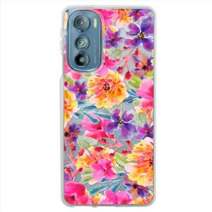 INSTACASE Funda Compatible con Moto Edge 30 Carcasa Uso Rudo Flores Amarillas y Rosas, Protector Compatible con Moto Edge 30 para Mujer, Case Flor Antigolpes TPU INSTACASE Funda Compatible con Moto Edge 30 Carcasa Uso Rudo Flores Amarillas y Rosas, Protector Compatible con Moto Edge 30 para Mujer, Case Flor Antigolpes TPU