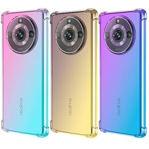 ARTSIM 3 Pack Gradiente Funda para Realme 11 Pro/Realme 11 Pro + Plus 5G Carcasa Silicona Suave Transparente TPU Gel Case para Teléfono Airbag Protector Anti-Choque Delgada Compatible con Realme 11 Pro (C) ARTSIM 3 Pack Gradiente Funda para Realme 11 Pro/Realme 11 Pro + Plus 5G Carcasa Silicona Suave Transparente TPU Gel Case para Teléfono Airbag Protector Anti-Choque Delgada Compatible con Realme 11 Pro (C)