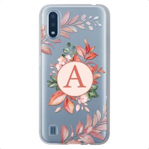 INSTACASE Funda Compatible con Galaxy A01 Personalizada con Tu Nombre Flores Lindas Rosas, Protector Compatible con Galaxy A01 Personalizado, Case Flor Antigolpes TPU INSTACASE Funda Compatible con Galaxy A01 Personalizada con Tu Nombre Flores Lindas Rosas, Protector Compatible con Galaxy A01 Personalizado, Case Flor Antigolpes TPU