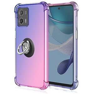 LOGANZ Motorola Moto G53 5G Funda Gradiente Suave de Silicona Bumper Case Funda con Metal Anillo Ring Carcasa Compatible con Funda Motorola Moto G53 5G (E) LOGANZ Motorola Moto G53 5G Funda Gradiente Suave de Silicona Bumper Case Funda con Metal Anillo Ring Carcasa Compatible con Funda Motorola Moto G53 5G (E)