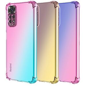 glvz (3 Piezas)Fundas Compatible Con Xiaomi Redmi Note 11 Pro 4G y 5G Carcasa Degradado Silicona Suave Transparente TPU Gel Case,Protector Airbag Anti-Choque Delgada para Redmi Note 11 Pro 4G y 5G (C) glvz (3 Piezas)Fundas Compatible Con Xiaomi Redmi Note 11 Pro 4G y 5G Carcasa Degradado Silicona Suave Transparente TPU Gel Case,Protector Airbag Anti-Choque Delgada para Redmi Note 11 Pro 4G y 5G (C)