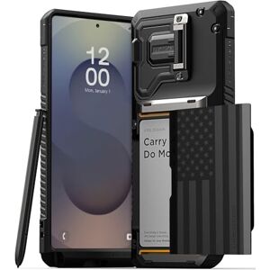 VRS DESIGN Damda Glide DuoGuard Funda tipo cartera para Galaxy S25 Ultra (2025), resistente de alta calidad, totalmente cubierta, con protección para la lente de la cámara y ranuras para tarjetas VRS DESIGN Damda Glide DuoGuard Funda tipo cartera para Galaxy S25 Ultra (2025), resistente de alta calidad, totalmente cubierta, con protección para la lente de la cámara y ranuras para tarjetas