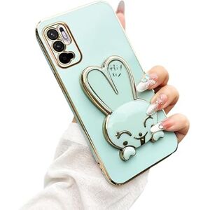 KUWAI Funda Compatible con Redmi Note 10 5G Funda Plating Suave Silicona con Rabbit Soporte Plegable Conejo Prueba de Golpes Delgado Protectora Caso para Redmi Note 10 5G Case para Mujeres y Niñas (D) KUWAI Funda Compatible con Redmi Note 10 5G Funda Plating Suave Silicona con Rabbit Soporte Plegable Conejo Prueba de Golpes Delgado Protectora Caso para Redmi Note 10 5G Case para Mujeres y Niñas (D)