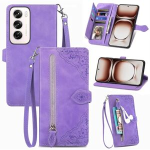 JUSJUNN Funda Tipo Cartera para OPPO Reno 12 5G Cuero Artificial Capacidad Extra Grande Protector de Billetera Flip Stand Dual Card Slot con Muñeca Case (Morado) JUSJUNN Funda Tipo Cartera para OPPO Reno 12 5G Cuero Artificial Capacidad Extra Grande Protector de Billetera Flip Stand Dual Card Slot con Muñeca Case (Morado)