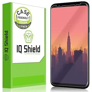 IQShield Protector de visualización compatible con Samsung Galaxy S8 Plus (paquete de 2) (compatible con fundas) (no con vidrio) película de TPU transparente antiburbujas IQShield Protector de visualización compatible con Samsung Galaxy S8 Plus (paquete de 2) (compatible con fundas) (no con vidrio) película de TPU transparente antiburbujas