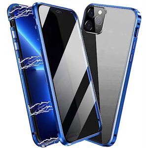 PingGoo Magnética de Privacidad Funda para iPhone 15 Plus, Protección Completa de 360° Cover, Protector Cover de Pantalla de Privacidad, Marco de Metal, Funda Antiespía, Azul PingGoo Magnética de Privacidad Funda para iPhone 15 Plus, Protección Completa de 360° Cover, Protector Cover de Pantalla de Privacidad, Marco de Metal, Funda Antiespía, Azul