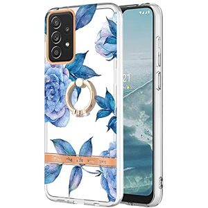 hunmansaf Flores Funda para Samsung Galaxy A52S 5G / A52 Carcasa Flores TPU Silicona Case Caso Ultra-Delgado Anti-Choque con Dorado Anillo Ring Fundas Compatible con Samsung Galaxy A52S 5G / A52 (E) hunmansaf Flores Funda para Samsung Galaxy A52S 5G / A52 Carcasa Flores TPU Silicona Case Caso Ultra-Delgado Anti-Choque con Dorado Anillo Ring Fundas Compatible con Samsung Galaxy A52S 5G / A52 (E)