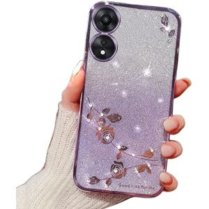 LOGANZ Funda para OPPO A58 5G/A78 5G Carcasa Caso Transparente Silicona Brillos Purpurina Líquida Case TPU Suave Protectora Prueba de Golpes Compatible con OPPO A58 5G/A78 5G (A) LOGANZ Funda para OPPO A58 5G/A78 5G Carcasa Caso Transparente Silicona Brillos Purpurina Líquida Case TPU Suave Protectora Prueba de Golpes Compatible con OPPO A58 5G/A78 5G (A)
