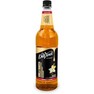 DaVinci Gourmet Jarabe Vainilla Francesa, Bote de 1 L, Jarabe Clásico Concentrado, Aromatizado Artificialmente, Sabor Natural y Dulce, Complementa y Enriquece de Bebidas de Café, para Cafeterías DaVinci Gourmet Jarabe Vainilla Francesa, Bote de 1 L, Jarabe Clásico Concentrado, Aromatizado Artificialmente, Sabor Natural y Dulce, Complementa y Enriquece de Bebidas de Café, para Cafeterías