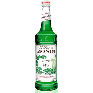 Monin Jarabe de menta verde, frescor de menta, sabores naturales, ideal para batidos, sodas, cócteles y tés, vegano, sin OMG, sin gluten (750 mililitros) Monin Jarabe de menta verde, frescor de menta, sabores naturales, ideal para batidos, sodas, cócteles y tés, vegano, sin OMG, sin gluten (750 mililitros)