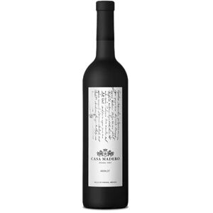 Casa Madero Merlot, Vino Tinto Mexicano, Elaborado con Uvas 100% Merlot, 12 Meses de Crianza en Barricas, Contenido: 1 Botella de 750 Mililitros Casa Madero Merlot, Vino Tinto Mexicano, Elaborado con Uvas 100% Merlot, 12 Meses de Crianza en Barricas, Contenido: 1 Botella de 750 Mililitros