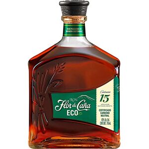 Flor de Caña Ron Eco, Sin Azúcar, Alc. Vol. 40%, 750 ml Flor de Caña Ron Eco, Sin Azúcar, Alc. Vol. 40%, 750 ml