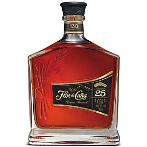 Flor de Caña Ron 25 Años (Certificado Carbono Neutral y Fair Trade), 0g de azúcar, contenido de alcohol: 40% porciento, 1 Botella de 750 ml Flor de Caña Ron 25 Años (Certificado Carbono Neutral y Fair Trade), 0g de azúcar, contenido de alcohol: 40% porciento, 1 Botella de 750 ml