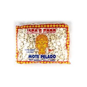 Inca's Food Mote Pelado – White Hominy 15 oz (paquete de 3) Inca's Food Mote Pelado – White Hominy 15 oz (paquete de 3)