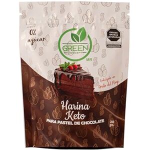 GREEN CONCEPT Harina para Pastel de Chocolate Keto Mezcla de Harina de Almendra y Coco Sin Azúcar, Endulzado con Monk Fruit y Stevia Bajo en Carbohidratos y Sin Gluten GREEN CONCEPT Harina para Pastel de Chocolate Keto Mezcla de Harina de Almendra y Coco Sin Azúcar, Endulzado con Monk Fruit y Stevia Bajo en Carbohidratos y Sin Gluten
