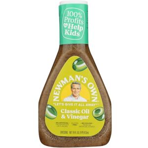 Newman's Own Classic Apósito para aceite y vinagre, 16 oz, 2 unidades Newman's Own Classic Apósito para aceite y vinagre, 16 oz, 2 unidades