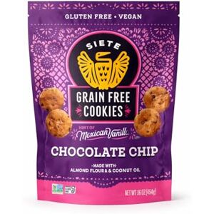Siete Galletas De Chispas De Chocolate Con Un Toque De Vainilla Mexicana Sin Cereales Veganas Sin Gluten Sin Omg Sin Lácteos Hechas Con Harina De Almendras Y Aceite De Coco Bolsa De 473 G Siete Galletas De Chispas De Chocolate Con Un Toque De Vainilla Mexicana Sin Cereales Veganas Sin Gluten Sin Omg Sin Lácteos Hechas Con Harina De Almendras Y Aceite De Coco Bolsa De 473 G
