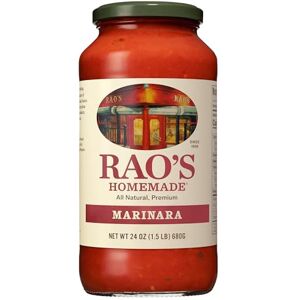 Rao's Homemade Rao's Marinara Salsa, 24 oz Rao's Homemade Rao's Marinara Salsa, 24 oz
