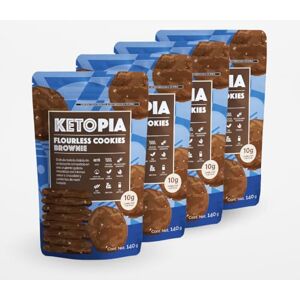Ketopia 4-PAQUETES Galletas Keto Flourless Brownie Cookies Galletas de brownie galletas keto sin azucares añadidos veganas bajo en carbohidratos alto en fibra rico en proteina sin lácteos Ketopia 4-PAQUETES Galletas Keto Flourless Brownie Cookies Galletas de brownie galletas keto sin azucares añadidos veganas bajo en carbohidratos alto en fibra rico en proteina sin lácteos