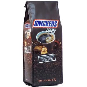 White Coffee Café molido, tostado medio, caramelo y turrón de cacahuete con sabor a chocolate, bolsa de 10 onzas White Coffee Café molido, tostado medio, caramelo y turrón de cacahuete con sabor a chocolate, bolsa de 10 onzas