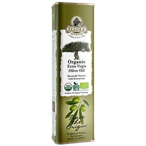 Ellora Farms Orgánico USDA Aceite de Oliva Virgen Extra Primero prensado en frío sin filtrar fenol rico Kosher 17 oz lata Ellora Farms Orgánico USDA Aceite de Oliva Virgen Extra Primero prensado en frío sin filtrar fenol rico Kosher 17 oz lata