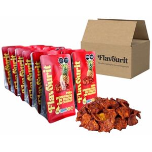 FLAVOURIT Piña Deshidratada en Trozos con Chamoy Snacks de Fruta Botana saludable Organica Vegana Sin OGM Kosher Sin Gluten Fair Trade Paquete de 12 Bolsas de 70g (2.5oz) Mango Manzana Piña Yaca y Platano en trozo o tira FLAVOURIT Piña Deshidratada en Trozos con Chamoy Snacks de Fruta Botana saludable Organica Vegana Sin OGM Kosher Sin Gluten Fair Trade Paquete de 12 Bolsas de 70g (2.5oz) Mango Manzana Piña Yaca y Platano en trozo o tira