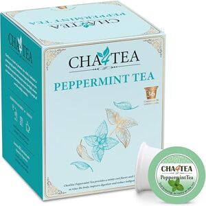 Cha4TEA 36 cápsulas de té de menta para cafeteras Keurig K-Cup Cha4TEA 36 cápsulas de té de menta para cafeteras Keurig K-Cup