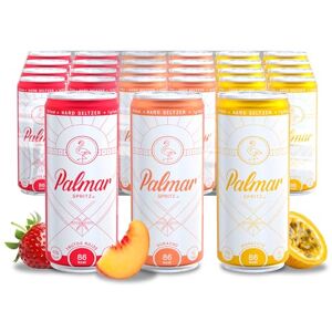 Palmar Spritz Hard Seltzer Bebida Baja En Calorías Agua Mineral + Sabor Natural 4,2% Alc. Vol. Hard seltzer 24-Pack Latas de 355ml (355ml, Mixto) Palmar Spritz Hard Seltzer Bebida Baja En Calorías Agua Mineral + Sabor Natural 4,2% Alc. Vol. Hard seltzer 24-Pack Latas de 355ml (355ml, Mixto)
