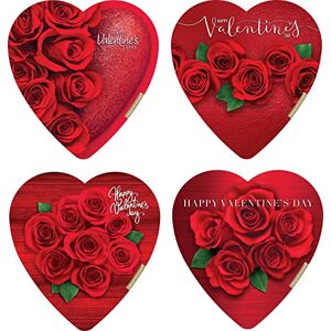 Elmer Chocolate Diseño De Ramo De Rosas Para El Día De San Valentín En Forma De Corazón, Caja De Regalo De Chocolate De 6 Onzas Elmer Chocolate Diseño De Ramo De Rosas Para El Día De San Valentín En Forma De Corazón, Caja De Regalo De Chocolate De 6 Onzas