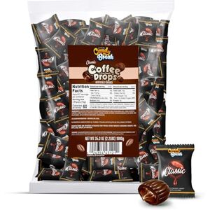 Candy Gotas De Café Café Duro Relleno Central Bolsa De 2.2 Lb Caramelo De Café Duro Con Sabor A Espresso Caramelo Gourmet Rico Y Dulce Envuelto Individualmente Lo Candy Gotas De Café Café Duro Relleno Central Bolsa De 2.2 Lb Caramelo De Café Duro Con Sabor A Espresso Caramelo Gourmet Rico Y Dulce Envuelto Individualmente Lo