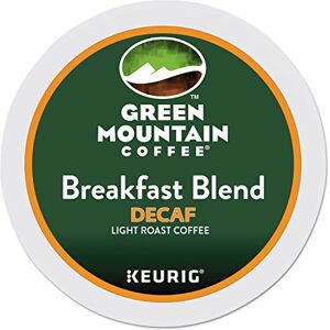 GREEN MOUNTAIN COFFEE ROASTERS Green Mountain Coffee Decaf Breakfast Blend (Light Roast Coffee), K-Cup Portion Pack for Keurig K-Cup Brewers (Pack of 24) GREEN MOUNTAIN COFFEE ROASTERS Green Mountain Coffee Decaf Breakfast Blend (Light Roast Coffee), K-Cup Portion Pack for Keurig K-Cup Brewers (Pack of 24)