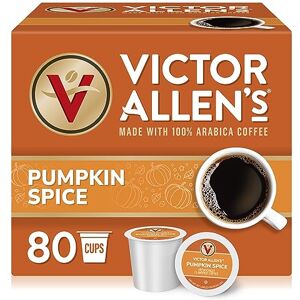Victor Allen Macchiato de caramelo para cafeteras K-Cup Keurig 2.0, 80 unidades, cápsulas de café , tostadas medianas de una porción Victor Allen Macchiato de caramelo para cafeteras K-Cup Keurig 2.0, 80 unidades, cápsulas de café , tostadas medianas de una porción