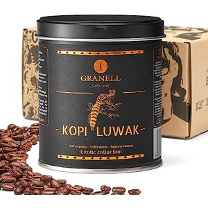 GRANELL CAFES-1940 Wild Kopi Luwak Café de grano entero, 100 gramos GRANELL CAFES-1940 Wild Kopi Luwak Café de grano entero, 100 gramos