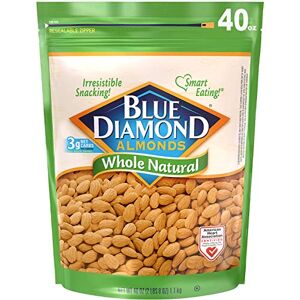 Blue Diamond Almonds Almendras de diamante azul, crudas y naturales Blue Diamond Almonds Almendras de diamante azul, crudas y naturales
