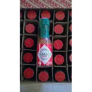 Tabasco Botellas de salsa picante en miniatura, 144 unidades Tabasco Botellas de salsa picante en miniatura, 144 unidades