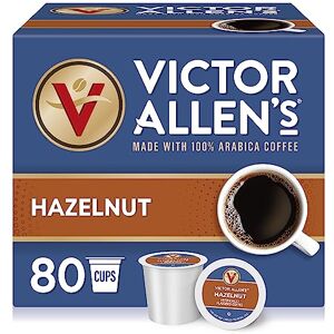 Victor Allen Macchiato de caramelo para cafeteras K-Cup Keurig 2.0, 80 unidades, cápsulas de café , tostadas medianas de una porción Victor Allen Macchiato de caramelo para cafeteras K-Cup Keurig 2.0, 80 unidades, cápsulas de café , tostadas medianas de una porción