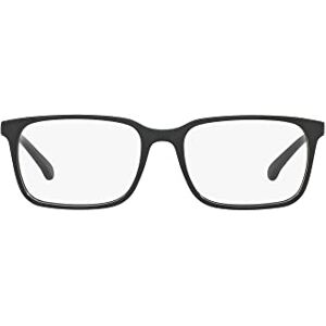 Brooks Brothers BB2033 Marco rectangular para anteojos graduadas para hombre, Negro (black/Demo Lens), 54 mm Brooks Brothers BB2033 Marco rectangular para anteojos graduadas para hombre, Negro (black/Demo Lens), 54 mm