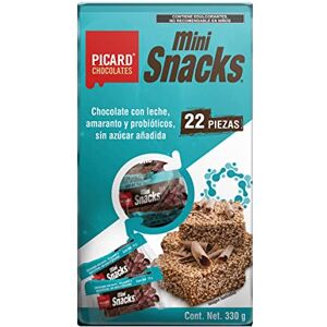 Picard Mini Snacks Amaranto Chocolate Sin Azúcar 330g 22pz Picard Mini Snacks Amaranto Chocolate Sin Azúcar 330g 22pz