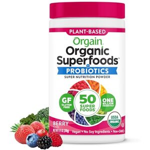 Orgain Organic Superfoods Powder, Berry, Vegan, Gluten Free, Non-GMO, 0.62 Pound, 1 Count, Packaging May Vary Orgain Organic Superfoods Powder, Berry, Vegan, Gluten Free, Non-GMO, 0.62 Pound, 1 Count, Packaging May Vary