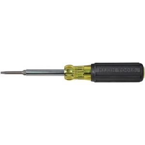 KLEIN TOOLS 32560 Extended Bit Screwdriver/Nut Driver with Square Recessed, Std. Pack of 6 KLEIN TOOLS 32560 Extended Bit Screwdriver/Nut Driver with Square Recessed, Std. Pack of 6