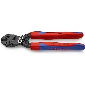 KNIPEX Herramientas Cortador de pernos compacto CoBolt (7102200), agarre cómodo de 8 pulgadas KNIPEX Herramientas Cortador de pernos compacto CoBolt (7102200), agarre cómodo de 8 pulgadas