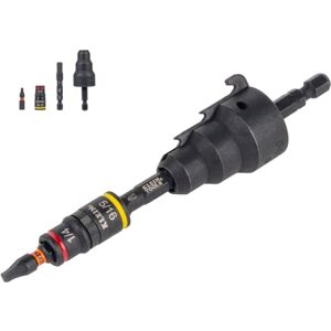 KLEIN TOOLS 85091HD Escariador de conductos de zócalo, herramienta 3 en 1 con clasificación de impacto para conductos de 1/2 pulgadas, 3/4 pulgadas, soporte magnético para brocas KLEIN TOOLS 85091HD Escariador de conductos de zócalo, herramienta 3 en 1 con clasificación de impacto para conductos de 1/2 pulgadas, 3/4 pulgadas, soporte magnético para brocas