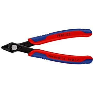 KNIPEX 78 81 125 SB Electronics Cutter "Super-Knips 4, 233,7 cm con bisel en blíster KNIPEX 78 81 125 SB Electronics Cutter "Super-Knips 4, 233,7 cm con bisel en blíster