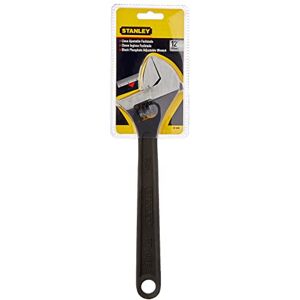 Stanley Llave ajustable 12" (300 mm), cuerpo de hierro nodular, escala métrica y en pulgadas (87-048LA) Stanley Llave ajustable 12" (300 mm), cuerpo de hierro nodular, escala métrica y en pulgadas (87-048LA)