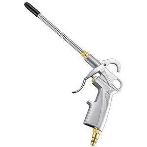 JASTIND Pistola de aire de alta resistencia, pistola de soplado, soplador de aire para compresor con tubo más grande y boquilla extendida, herramienta de accesorios de compresor de aire neumático para JASTIND Pistola de aire de alta resistencia, pistola de soplado, soplador de aire para compresor con tubo más grande y boquilla extendida, herramienta de accesorios de compresor de aire neumático para