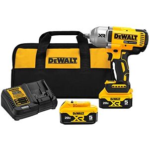 DeWalt Kit Llave de Impacto 1/2" (13mm), Incluye 2 Baterías, Cargador y Bolsa de Herramientas, 20V Máx, DCF900P2 DeWalt Kit Llave de Impacto 1/2" (13mm), Incluye 2 Baterías, Cargador y Bolsa de Herramientas, 20V Máx, DCF900P2